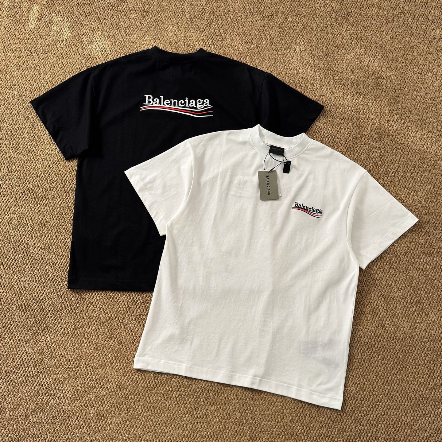 Balenciaga Print Cotton T-Shirt - Style 02