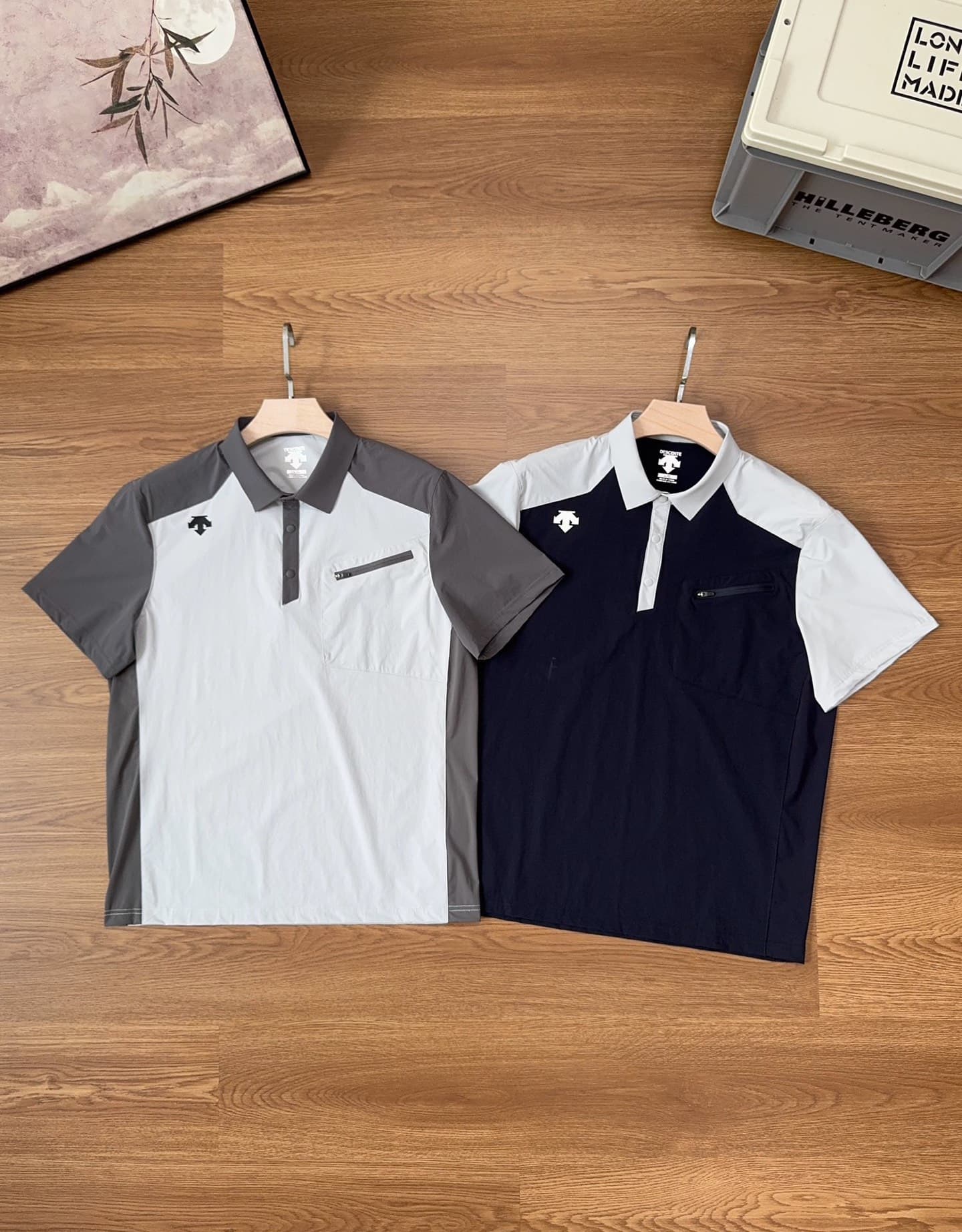 Descente Quick-Dry Technical Polo Shirt - Style 02