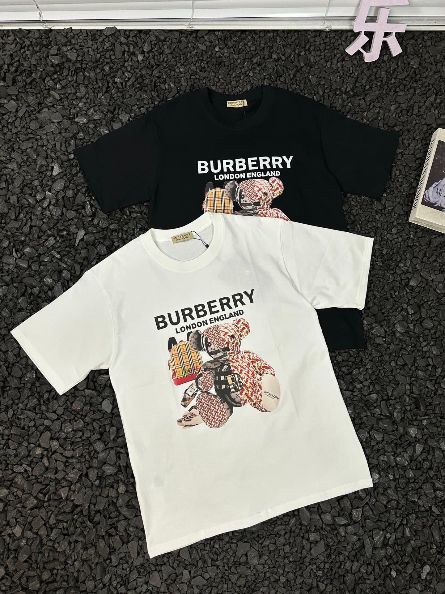 Burberry Graphic Logo Cotton T-Shirt - Style 01