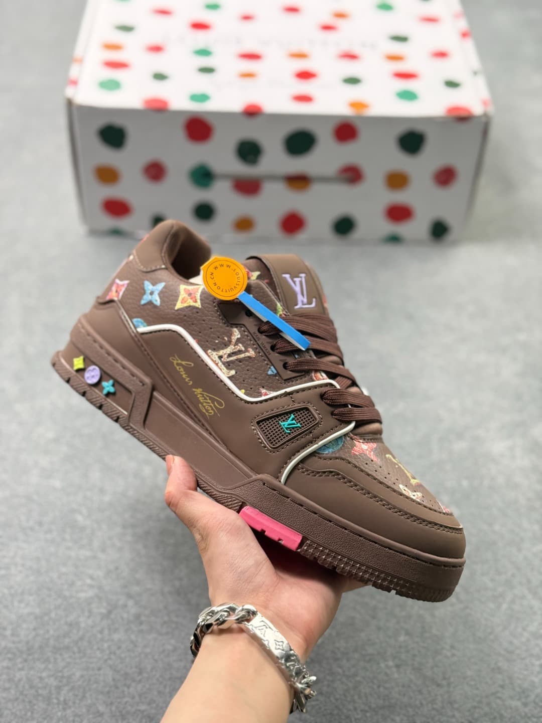 Louis Vuitton x Yayoi Kusama LV Trainer Sneaker